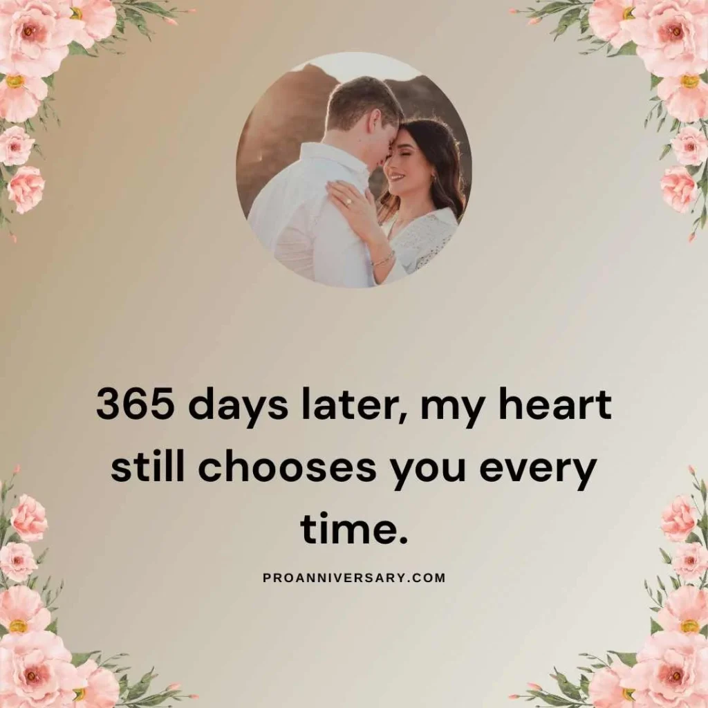  1 Year Anniversary Quotes for Him