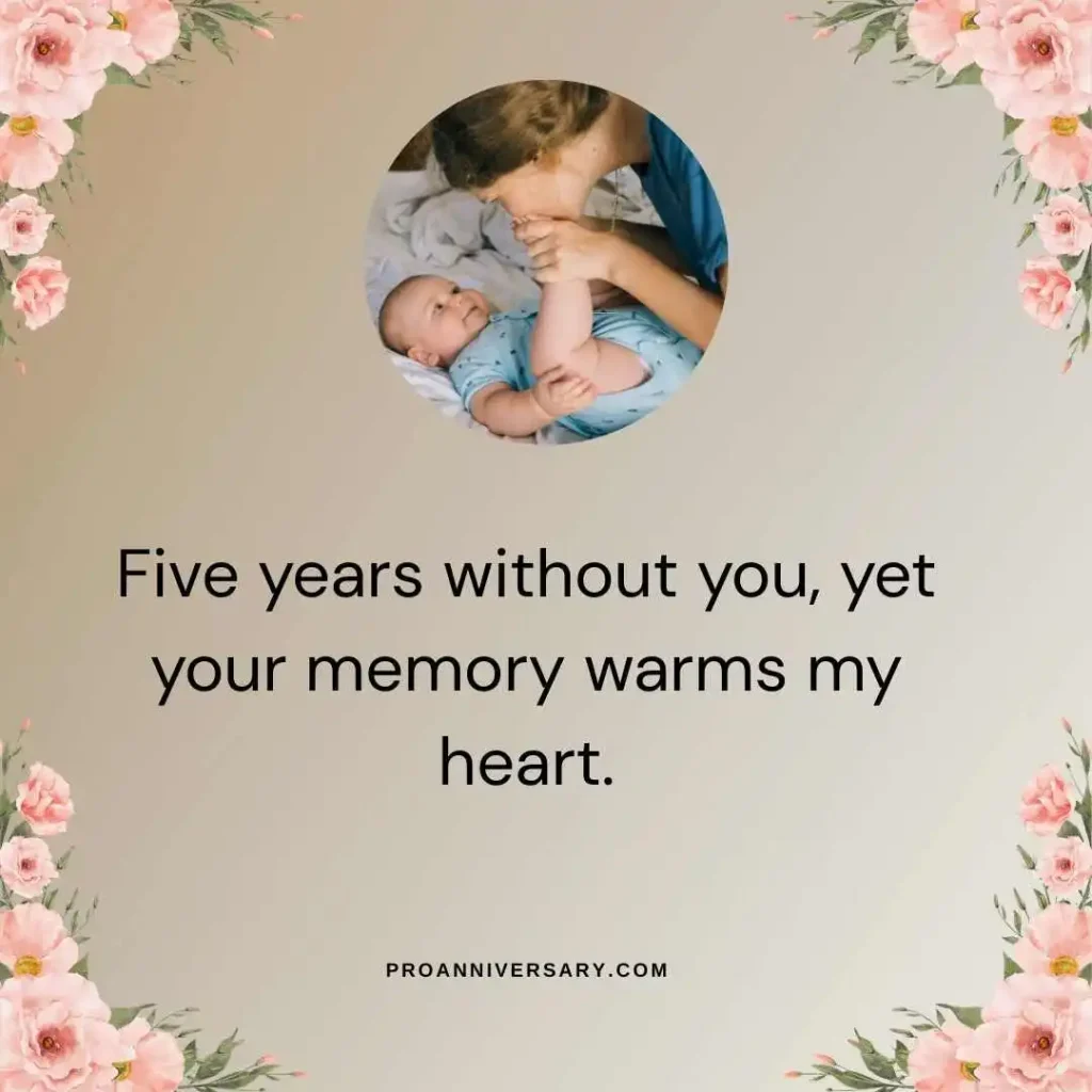 5th Death Anniversary of Mother