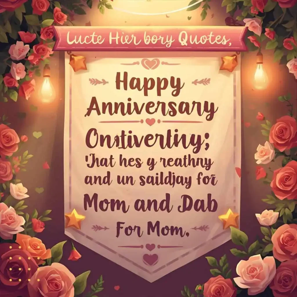  Anniversary Quotes for Mom and Dad  
