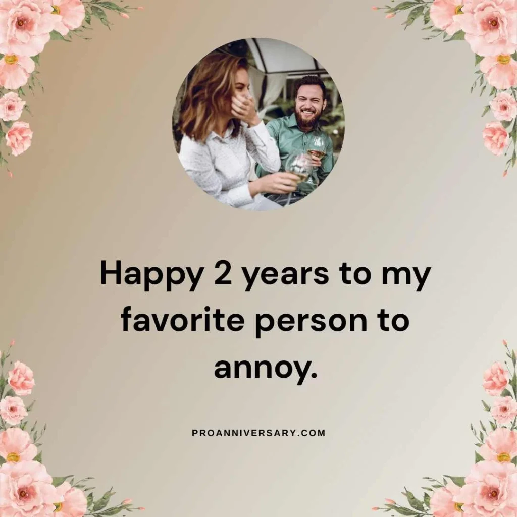 Cute 2 Years Anniversary Quotes