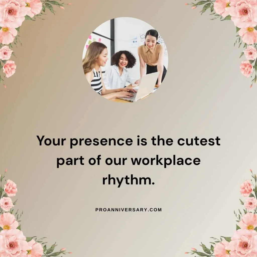  Cute & Romantic-Style Work Anniversary 