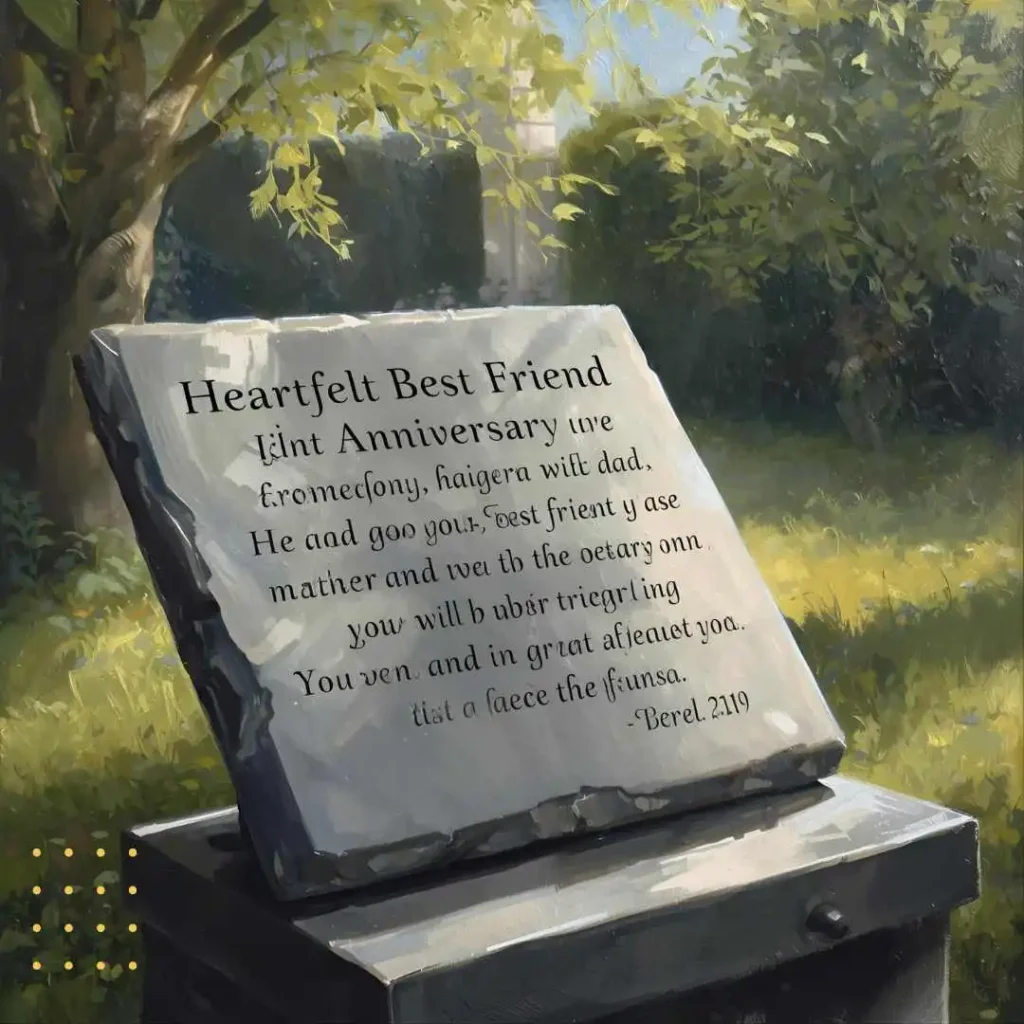 Heartfelt Best Friend Death 