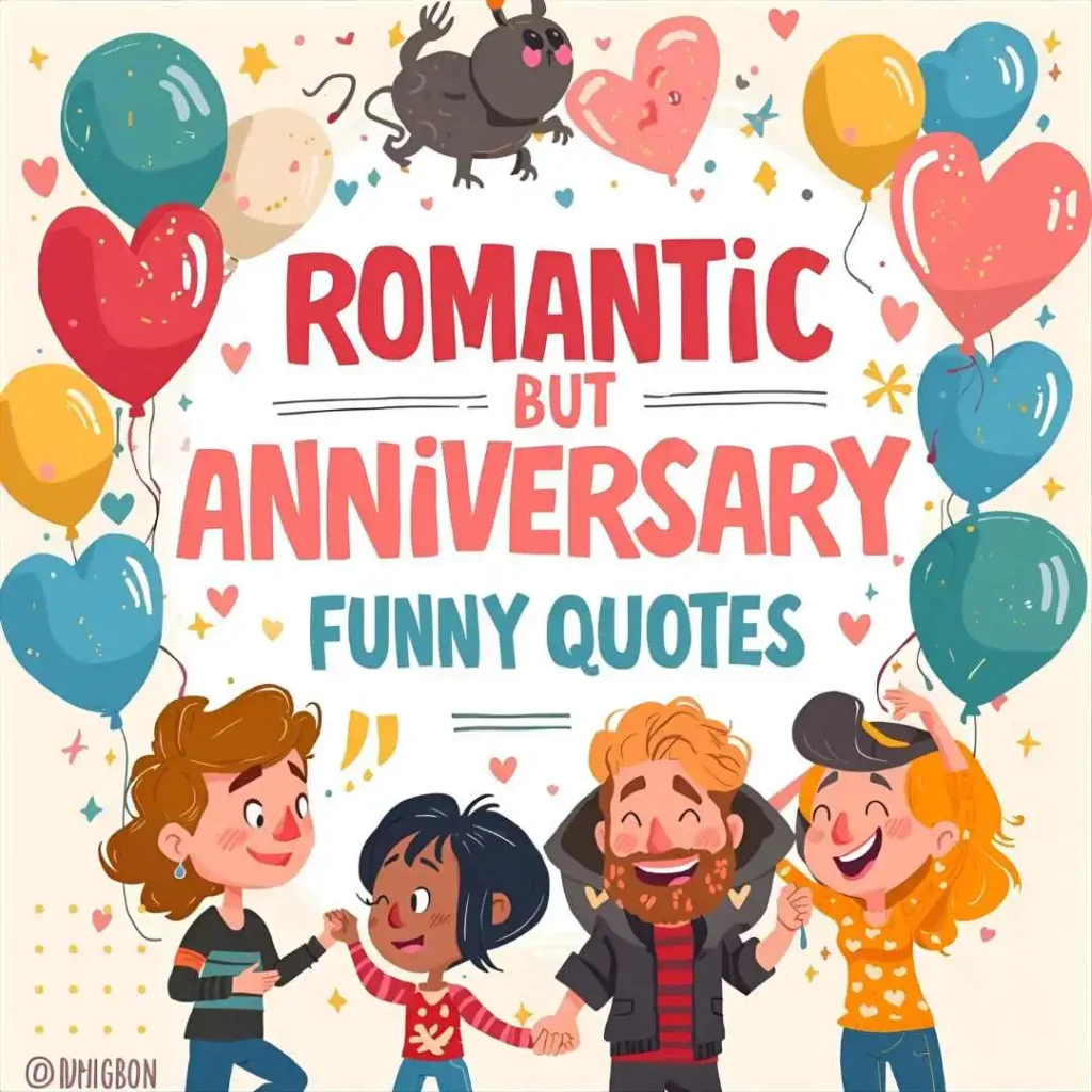 Romantic but Funny Anniversary Quotes
