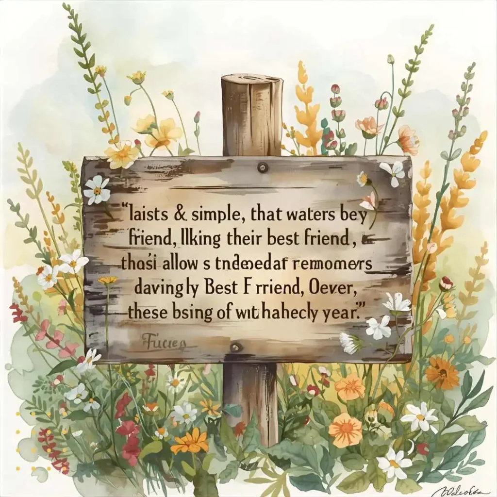 Short & Simple Best Friend