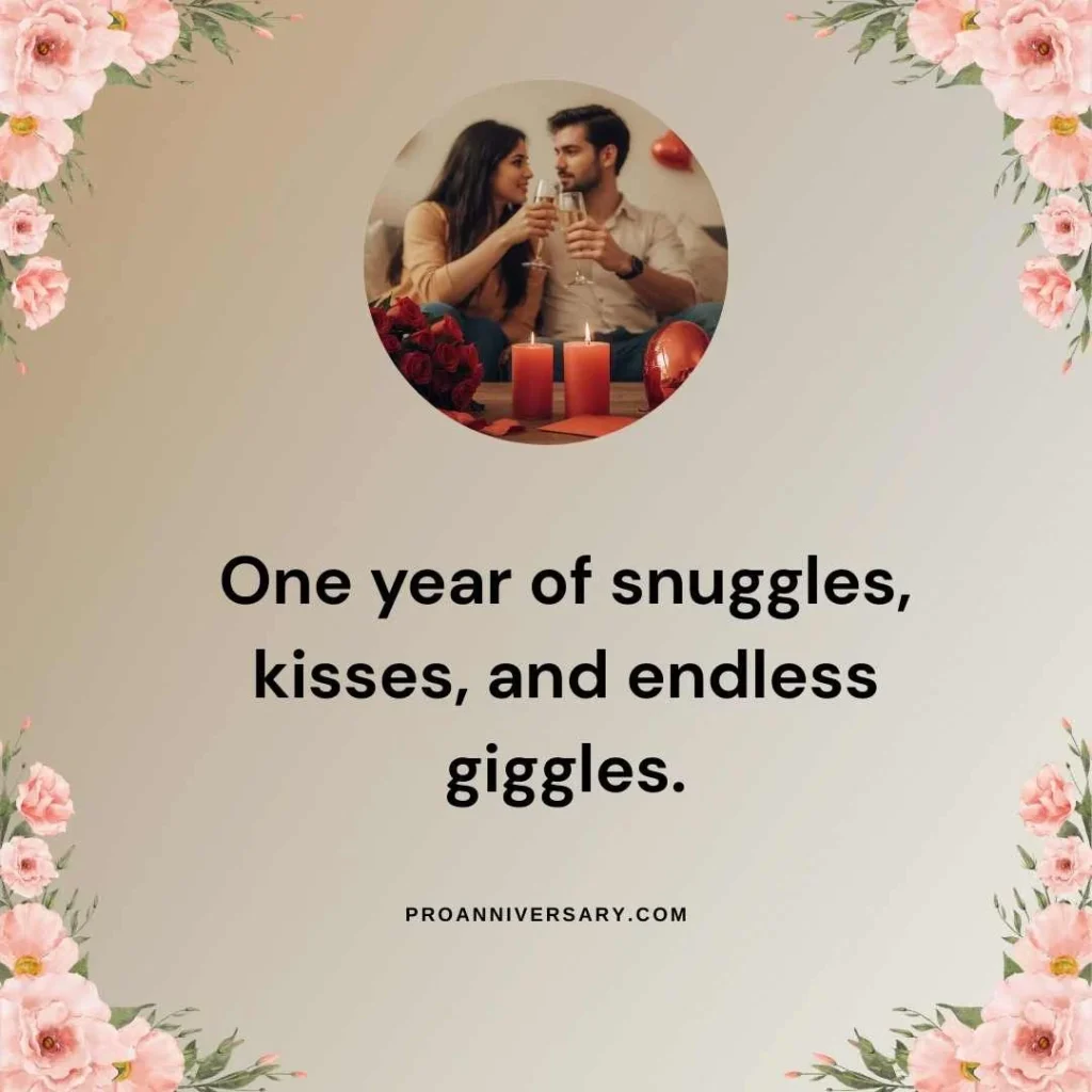 Cute First Anniversary Quotes for Husband