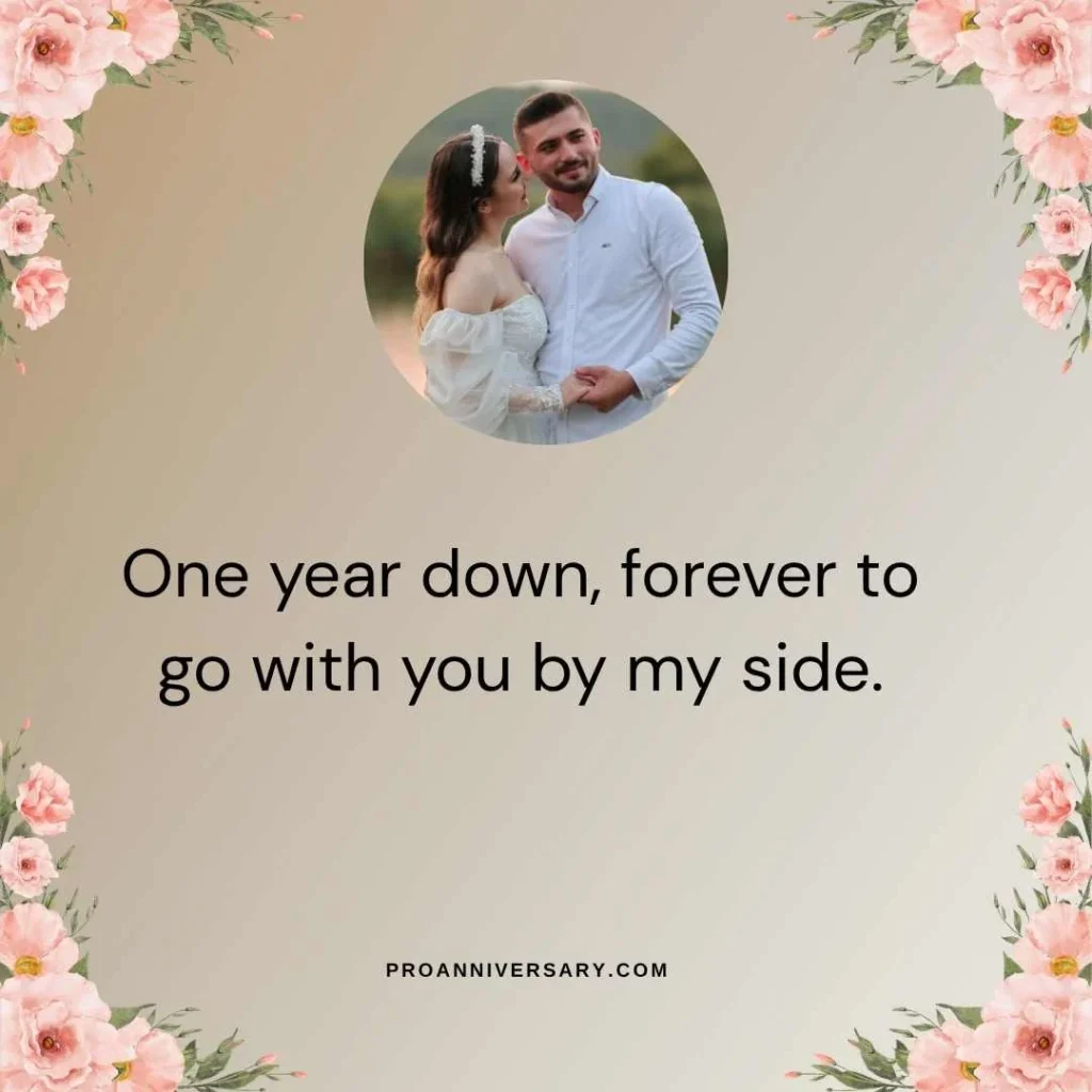 One Year of Engagement Anniversary