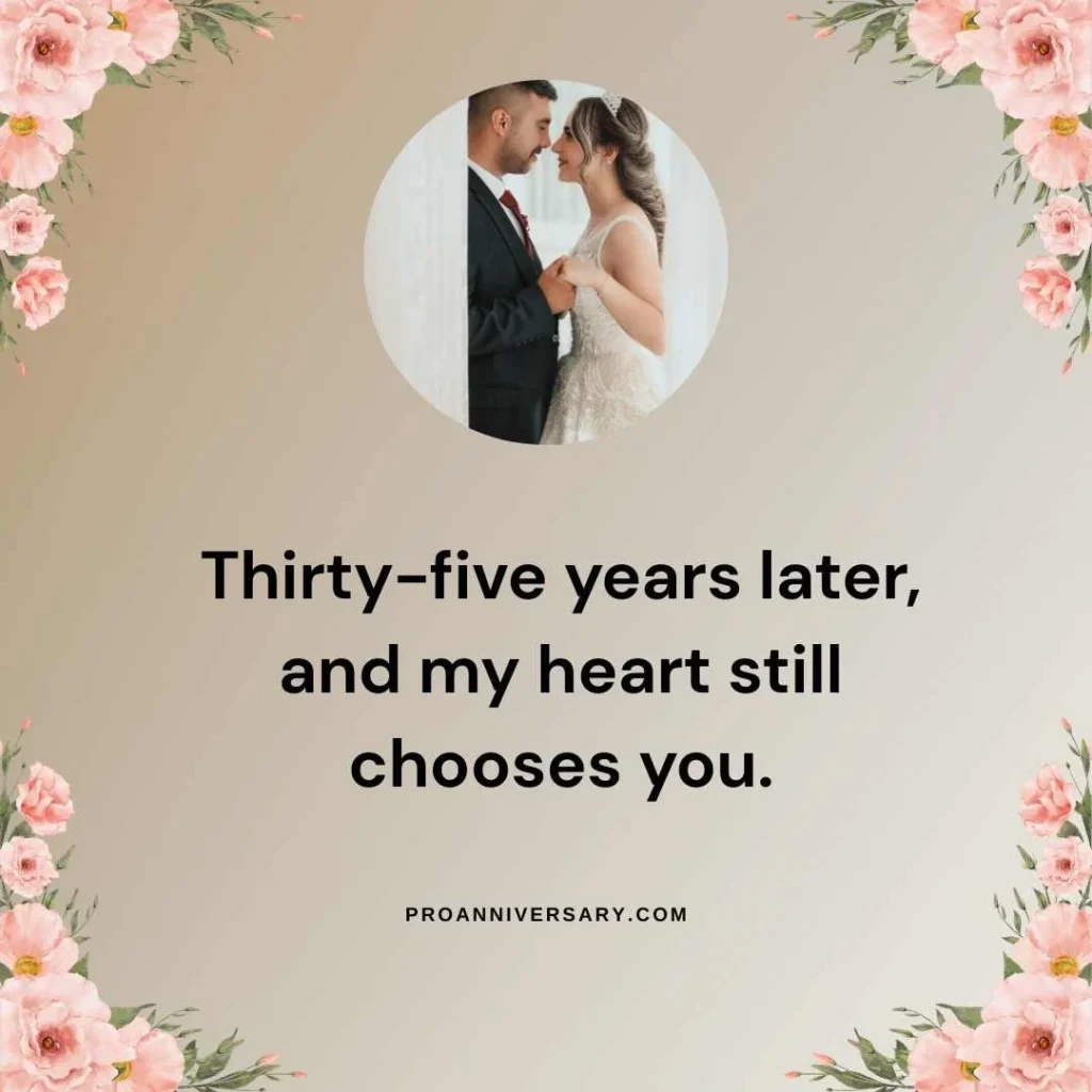 Romantic 35th Anniversary Quotes