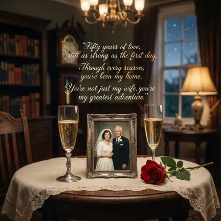 Romantic 50th Anniversary Quotes