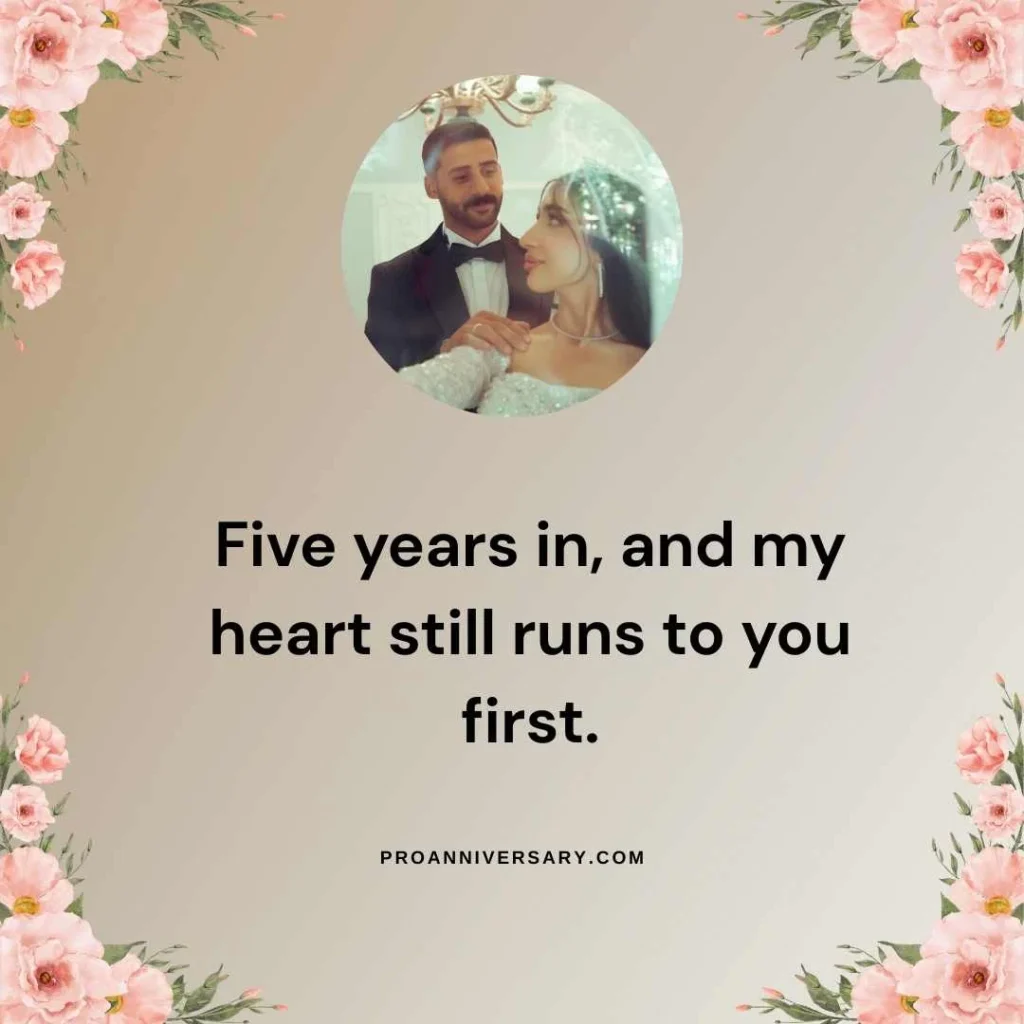 Romantic 5th Anniversary Quotes