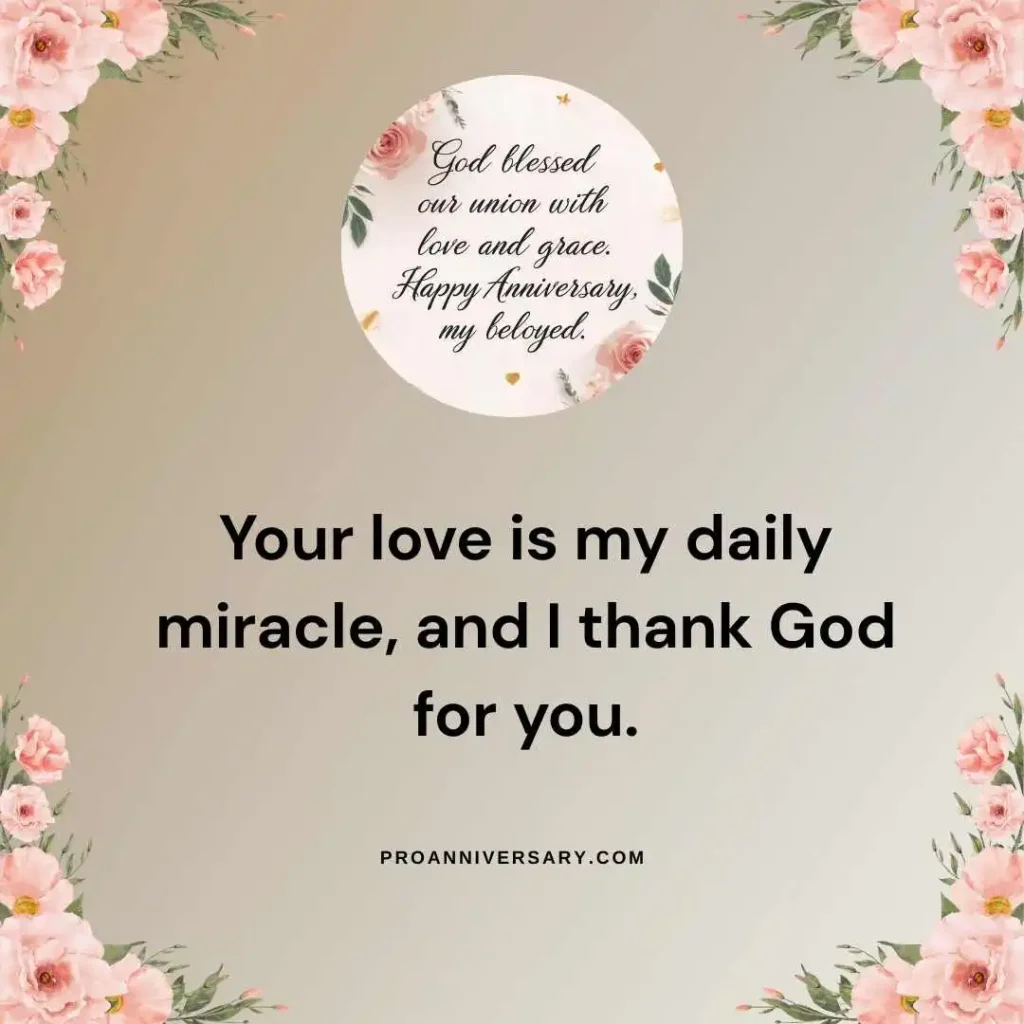 Romantic Religious Anniversary Quotes
