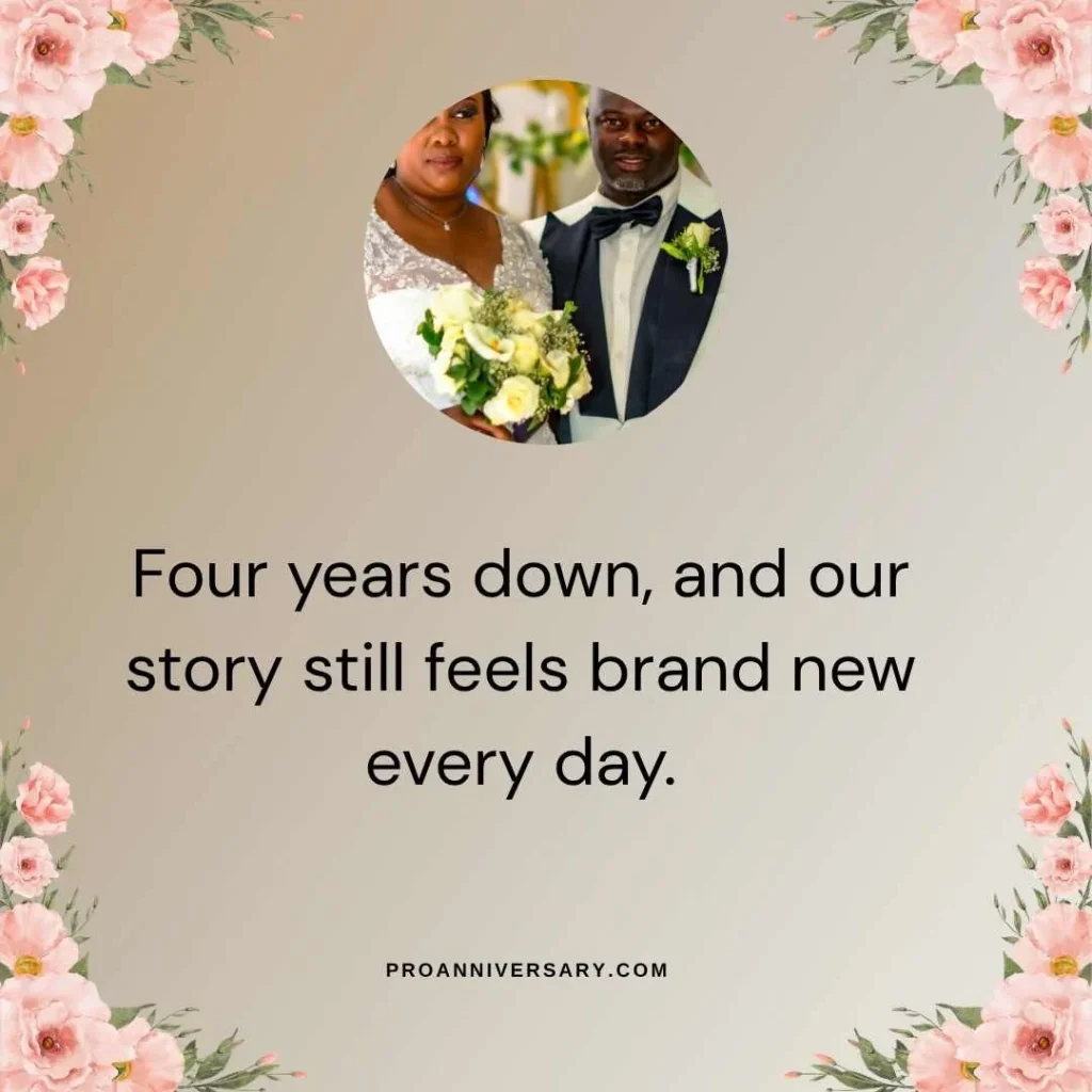 4 Years and Still Counting