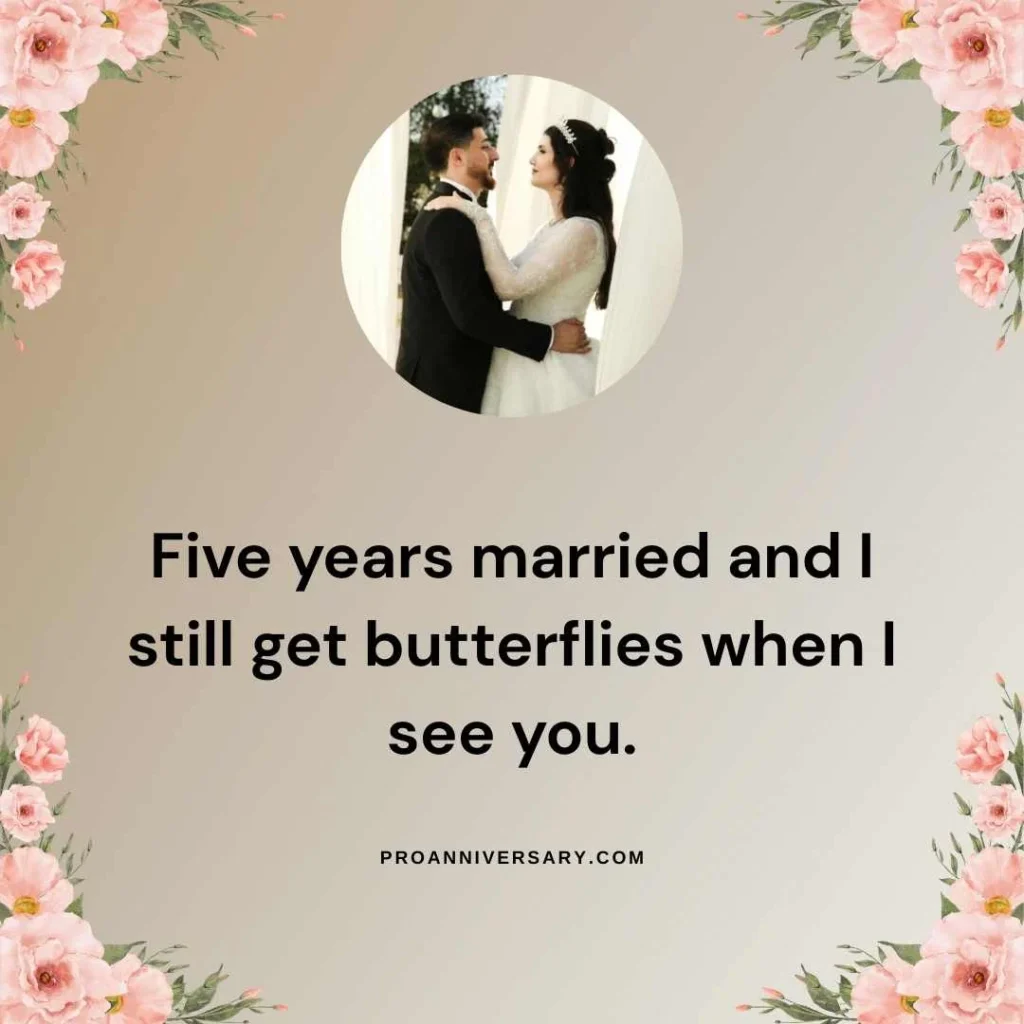Cute 5 Year Anniversary Quotes for Wife