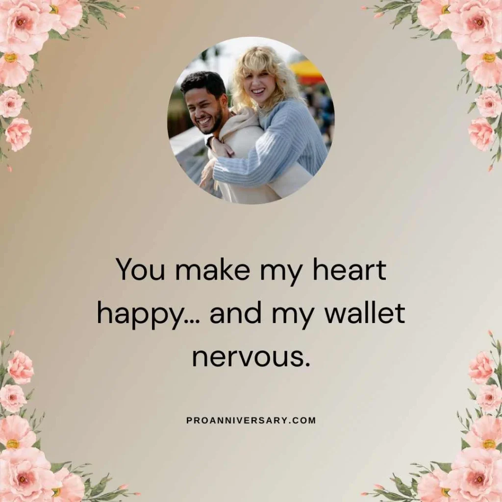 Funny Anniversary Captions For Wife