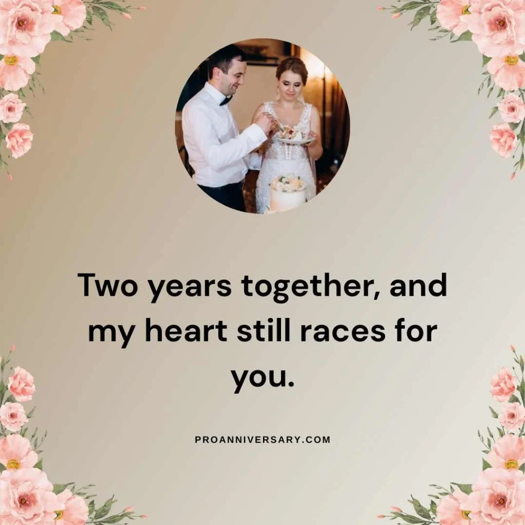 Romantic Second Anniversary Quotes