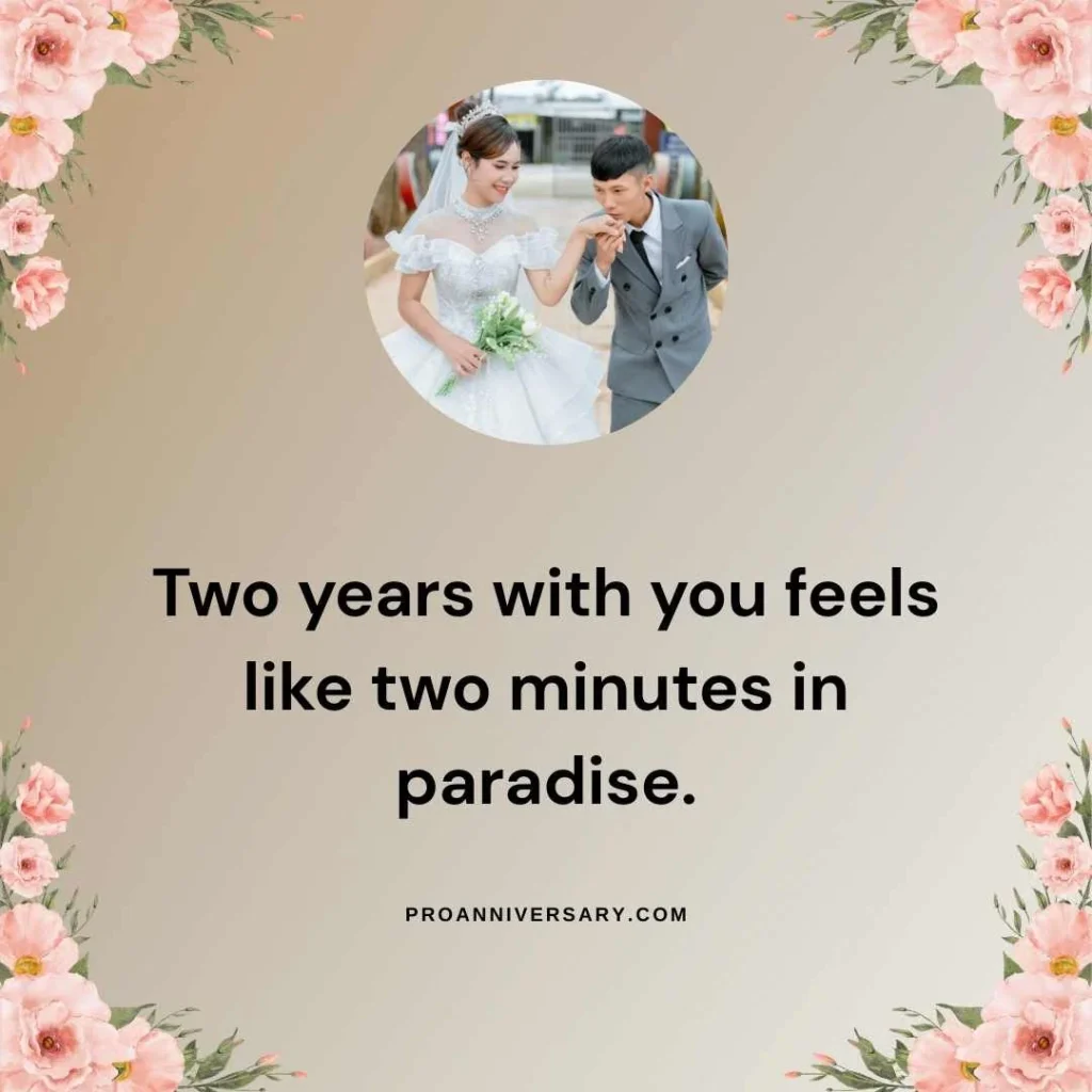 Sweet Second Anniversary Quotes