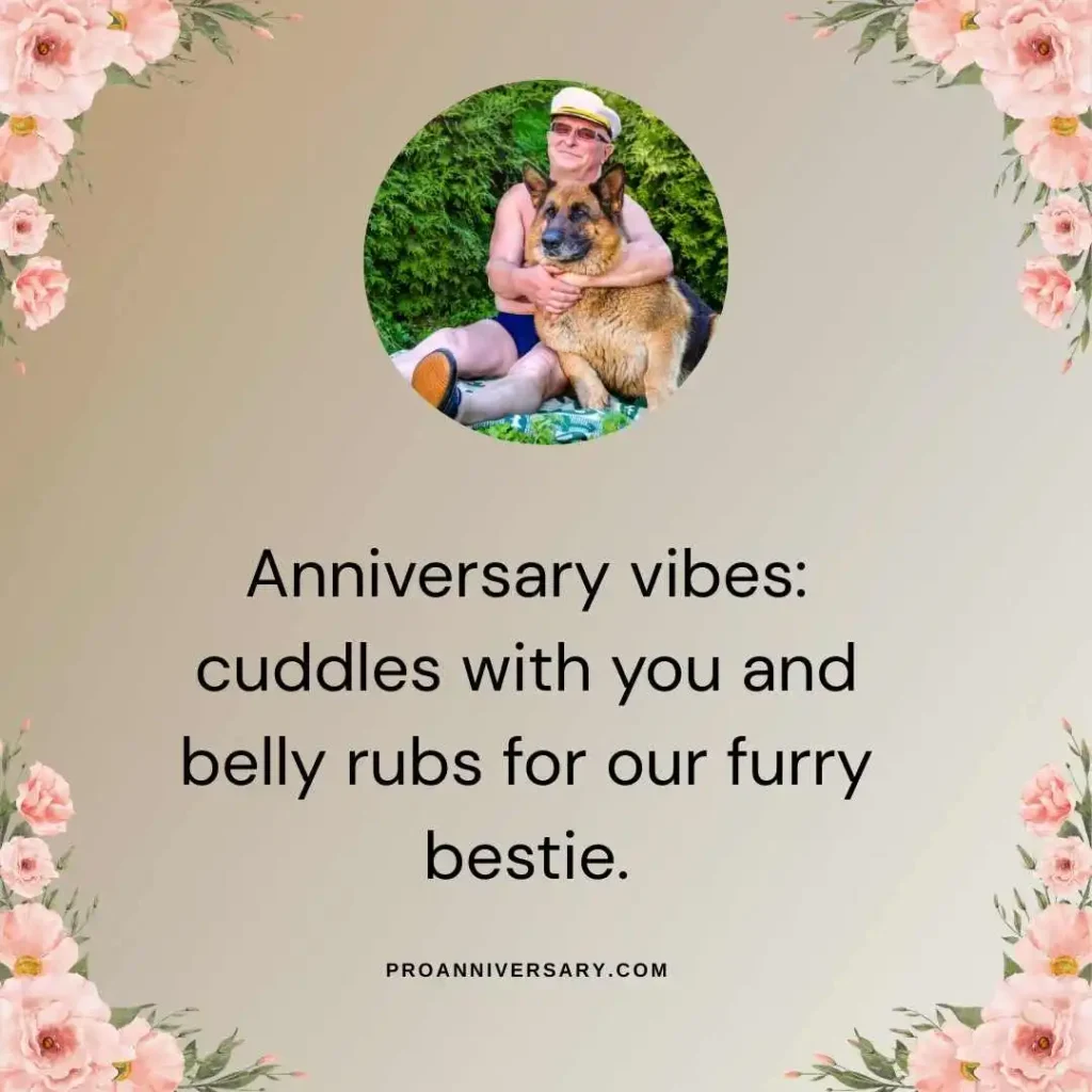 Cute Dog Anniversary Quotes
