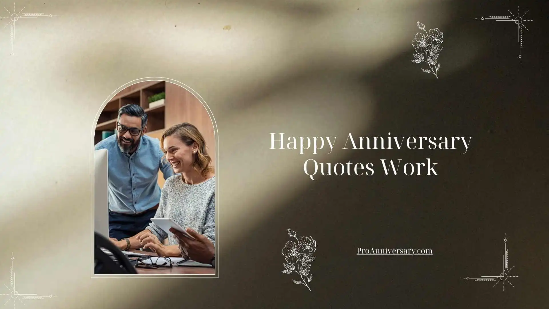 Happy Anniversary Quotes Work
