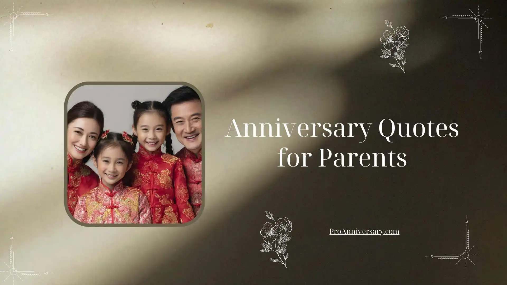 Anniversary Quotes for Parents