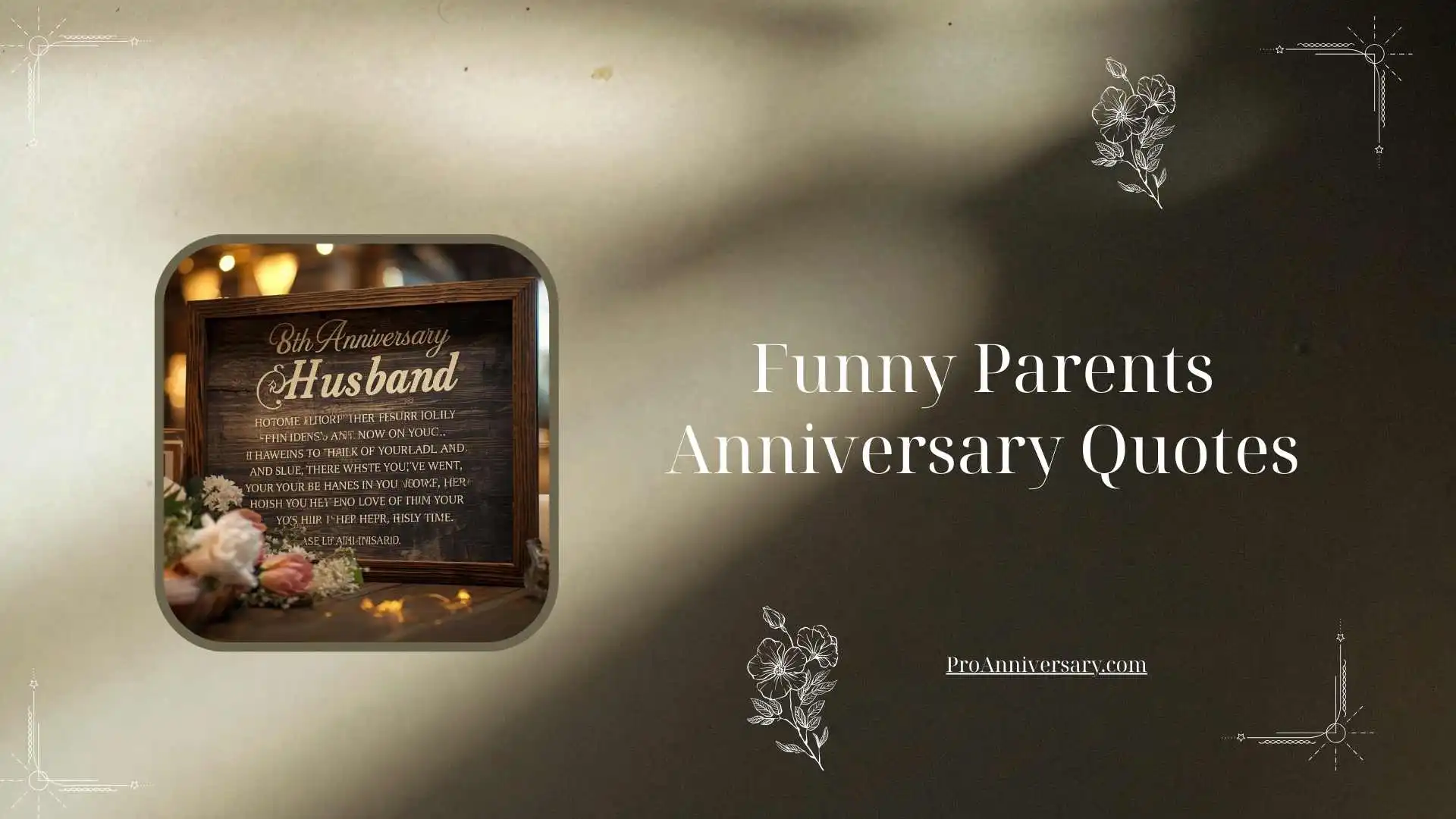 Funny Parents Anniversary Quotes