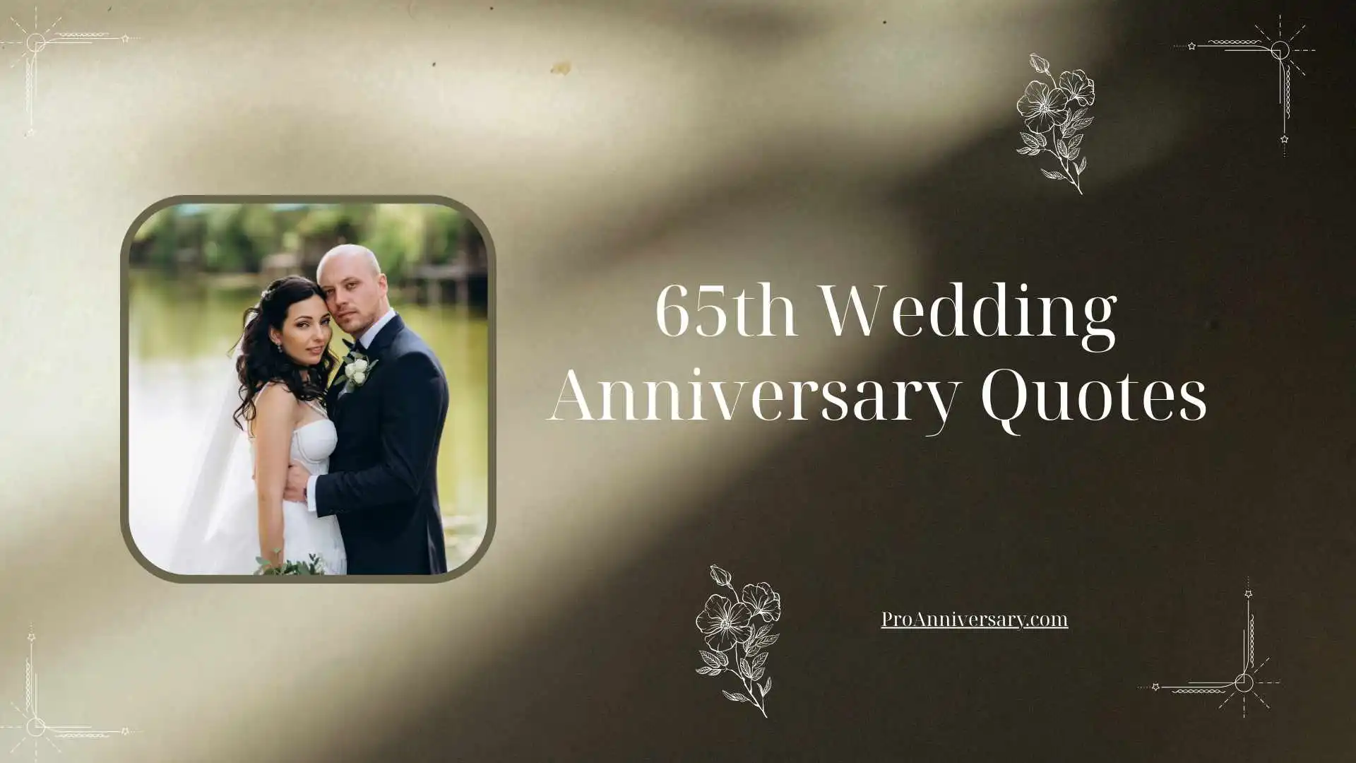 65th Wedding Anniversary Quotes 